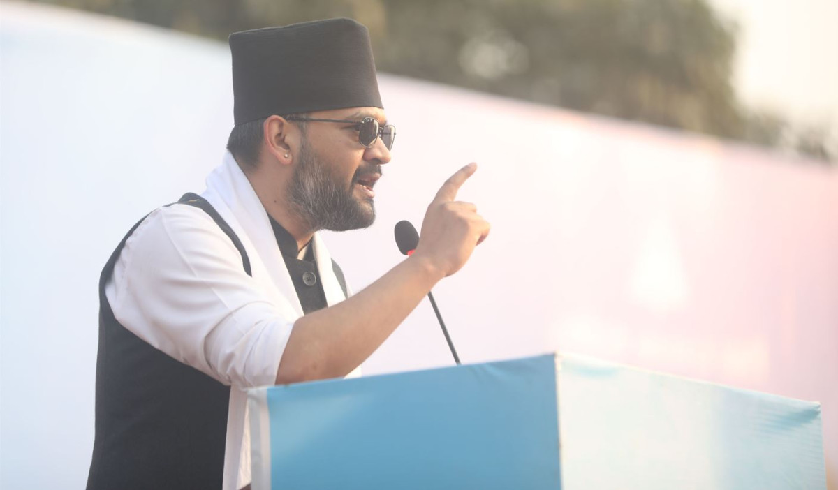 देश विकासका लागि आफ्नो पार्टीलाई विजयी गराउन वरिष्ठ नेता बालेन साहको आग्रह