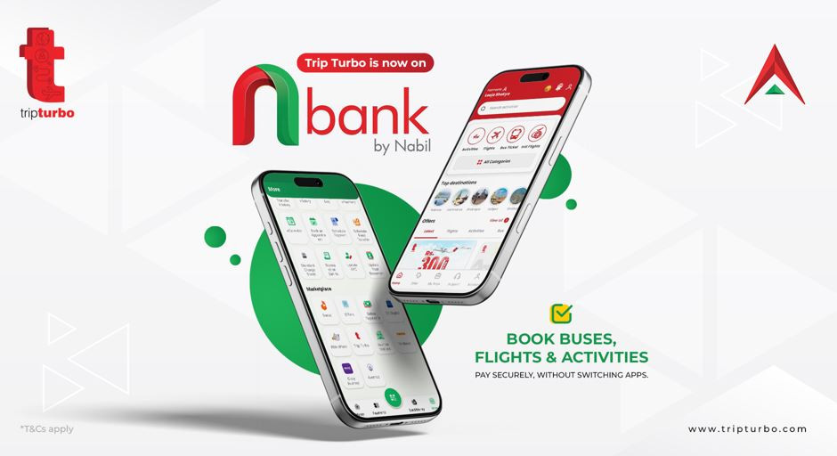 Trip Turbo Partners with Nabil Bank to Enable Travel Bookings via nBank App