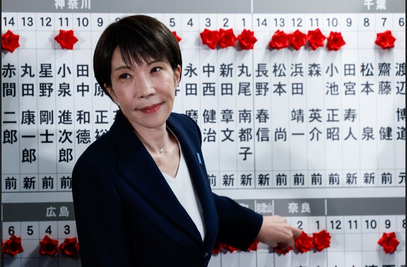 चुनावी जितलाई रूढीवादी एजेन्डामा रूपान्तरण गर्दै ताकाइची