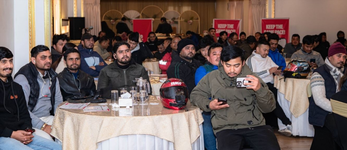 याङ्गो राइडको मासिक सम्मान कार्यक्रम सम्पन्न, नयाँ ड्राइभरहरू पुरष्कृत