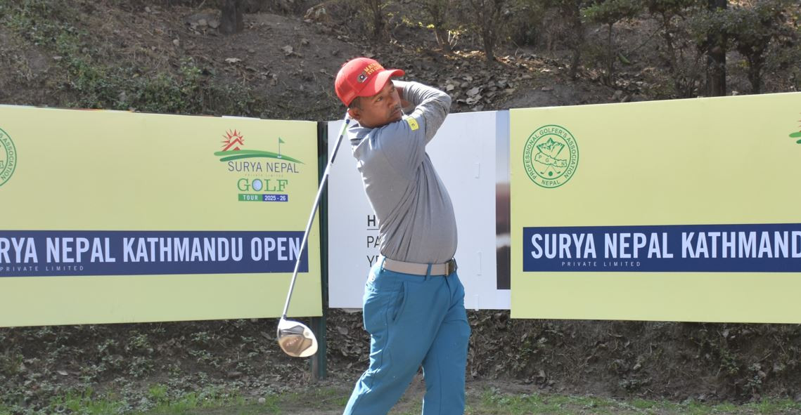 सूर्य नेपाल काठमाडौँ ओपन, रविलाई दुई स्ट्रोकको अग्रता