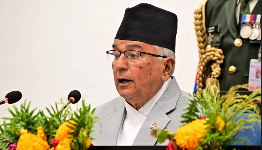 इतिहासको असल पक्षको अनुसरण गर्न सके मात्र वर्तमानलाई न्याय गर्न सकिन्छ : राष्ट्रपति पौडेल