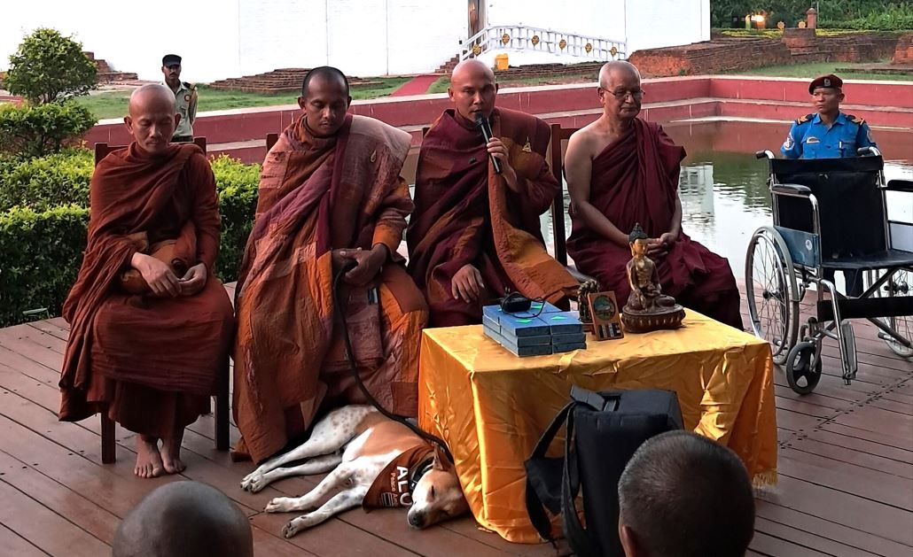 अलोका कुकुरसहितको ‘शान्ति पदयात्रा’ टोली लुम्बिनीमा, टेक्सासबाट यसरी सुरु भएको थियो पदयात्रा