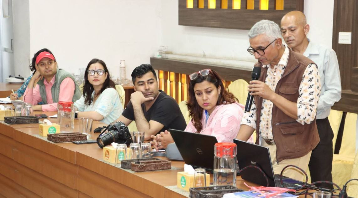 शिक्षा पत्रकारिता केवल घटना प्रधान मात्र नभएर नीतिगत र परिणाममुखी हुनुपर्नेमा राजेन्द्र दाहालको जोड