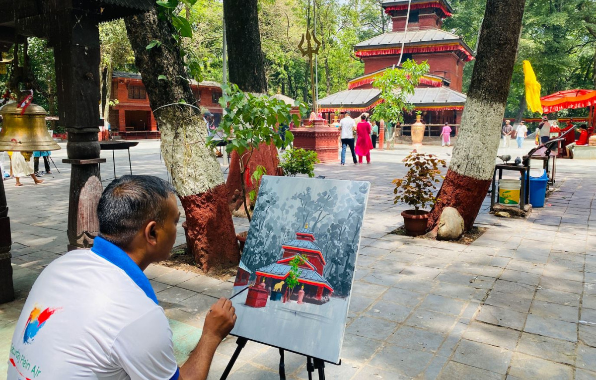 आहा ! क्यानभासमा कालिका