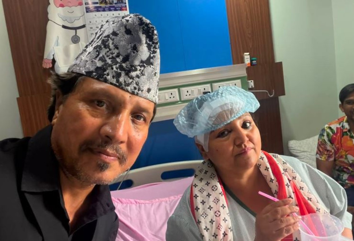 ब्रेन ट्युमरको सफल शल्यक्रियापछि दीपाश्री जनरल वार्डमा, दीपकराजले व्यक्त गरे आभार