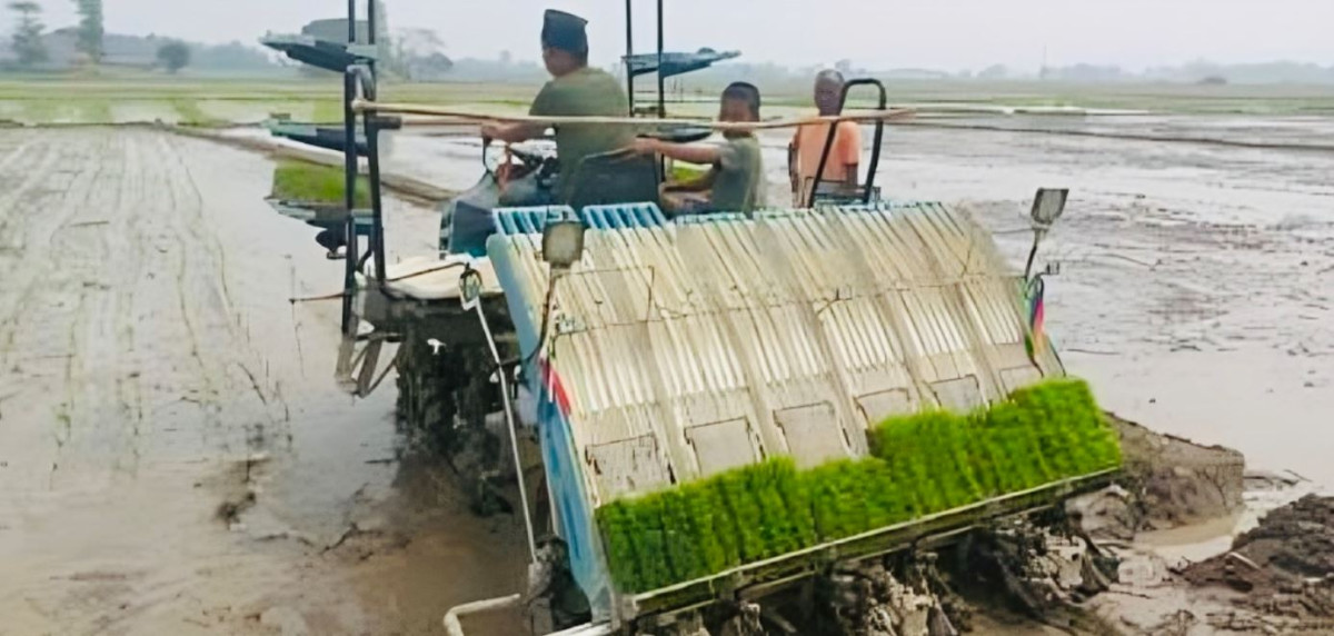आधुनिक प्रविधिको प्रयोगबाट कृषि क्रान्ति गर्दै किसान