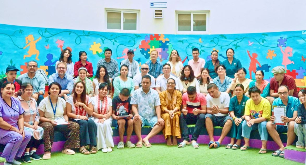 अटिजम भएका युवालाई आत्मनिर्भर बनाउन आकार फाउन्डेसनको पहिलो ब्लक प्रिन्टिङ तालिम