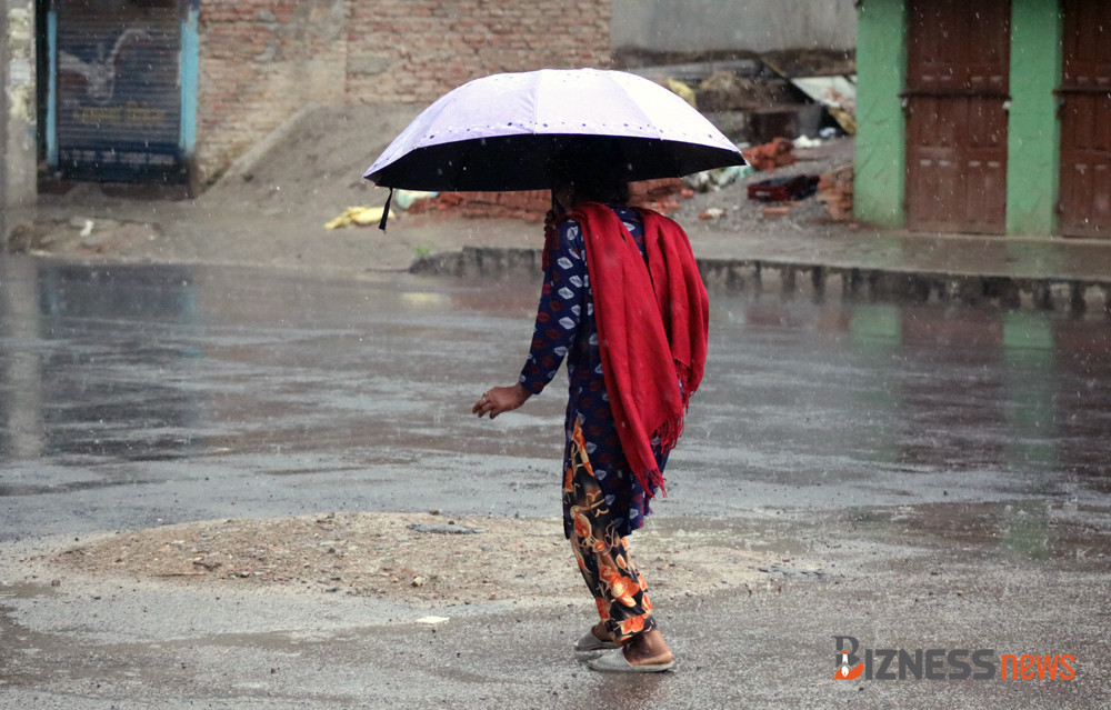 वर्षा गराउने मौसम प्रणाली बाहिरियो : मौसम विज्ञान विभाग