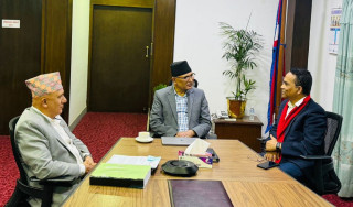 बजेट निमार्णकाे चटारो : अर्थमन्त्री पौडेलले भेटे राष्ट्रिय योजना आयोगका उपाध्यक्ष र राष्ट्र बैंकका गभर्नरलाई