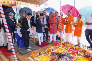 जाइकाको सहयोगमा धुलिखेलमा बन्ने भयो ‘ट्रमा एण्ड इमर्जेन्सी सेन्टर’, प्रधानमन्त्रीले गरे शिलान्यास