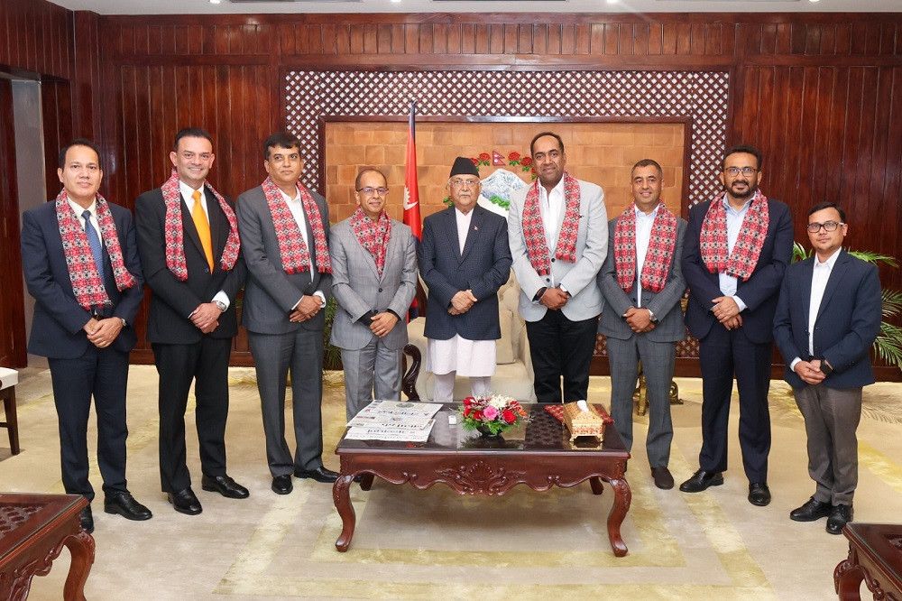 नवनिर्वाचित सीएनआई पदाधिकारी र प्रधानमन्त्रीबीच छलफल, देशलाई औद्योगीकरणमा लैजानुपर्नेमा जोड