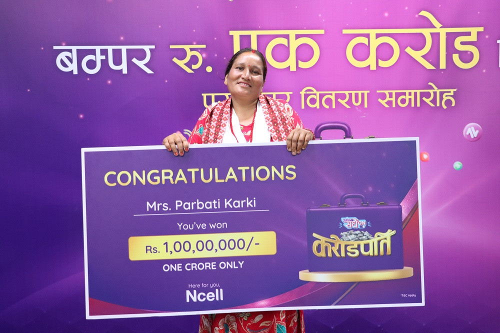 पार्वती बनिन् 'एनसेल करोडपति'
