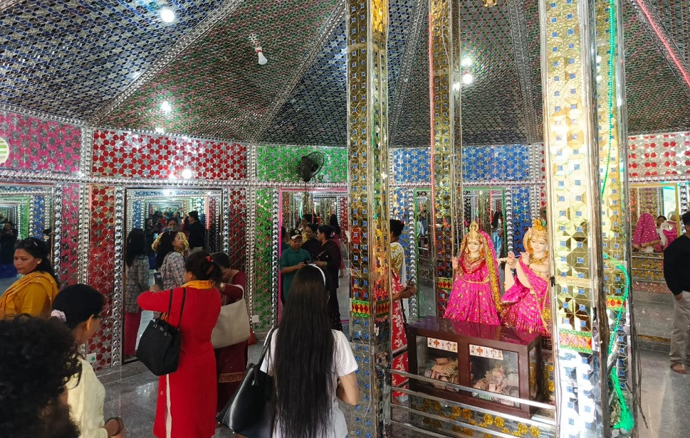 पर्यटकीय गन्तव्य बन्दै शान्तिधाम, सिसमहलमा बढ्दो आकर्षण