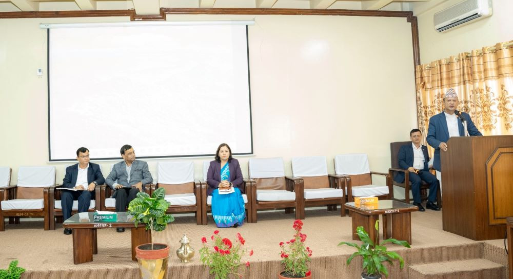 सिँचाइ विभागको भौतिक प्रगति ८९.१५ प्रतिशत, लक्ष्य भेटाउनेगरी काम गर्न मन्त्री खड्काको निर्देशन