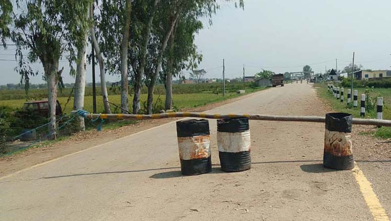 ११ वटा सीमानाका ७२ घण्टाका लागि सिल गरिने
