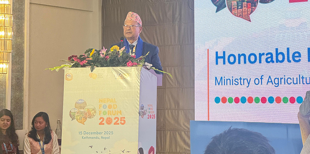 कृषि क्षेत्रको समस्या समाधान गर्न सरकार तत्पर छ : मन्त्री परियार