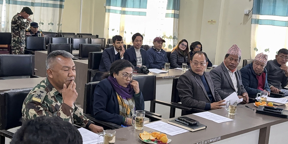 पर्यटन प्रवर्द्धनका लागि इलाममा पदयात्रा गरिँदै