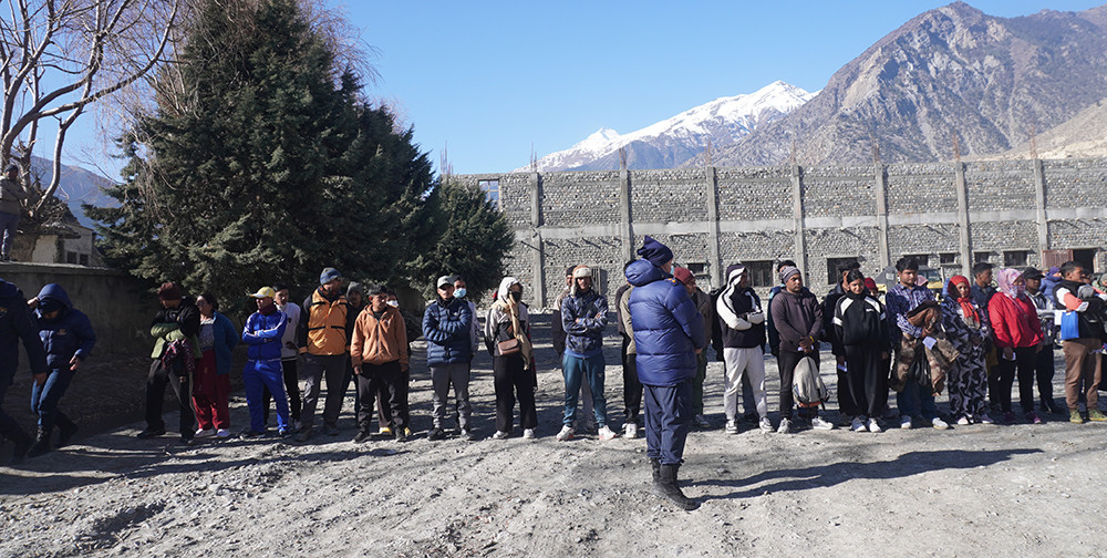 मुस्ताङमा ८० प्रतिशत निर्वाचन प्रहरी जिल्लाबाहिरका