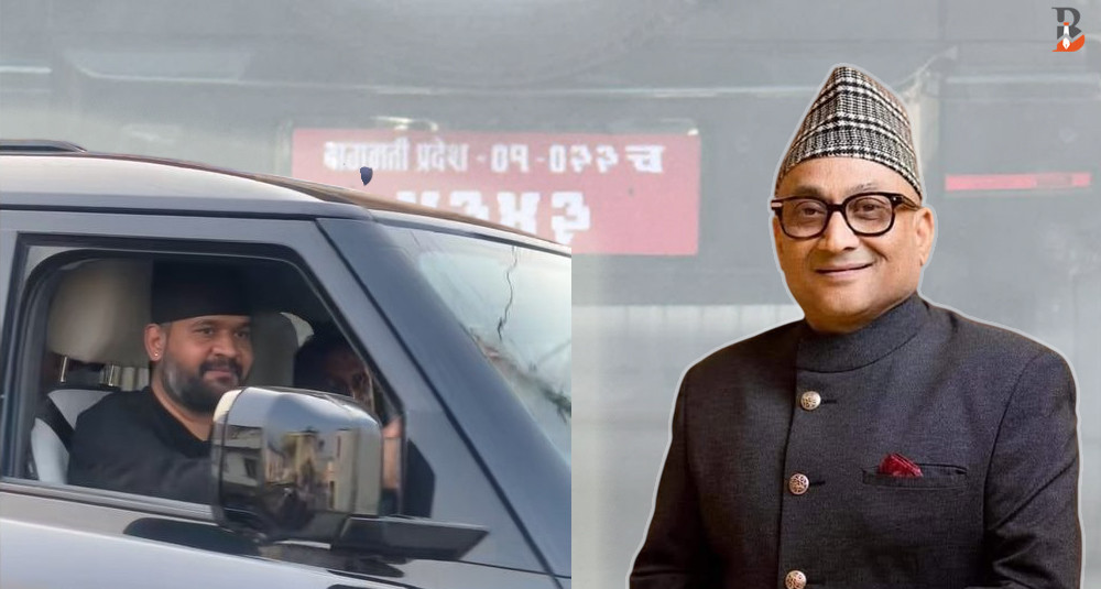 व्यवसायी मालपानीको डिफेन्डर चढेर चुनावी प्रचारमा बालेन