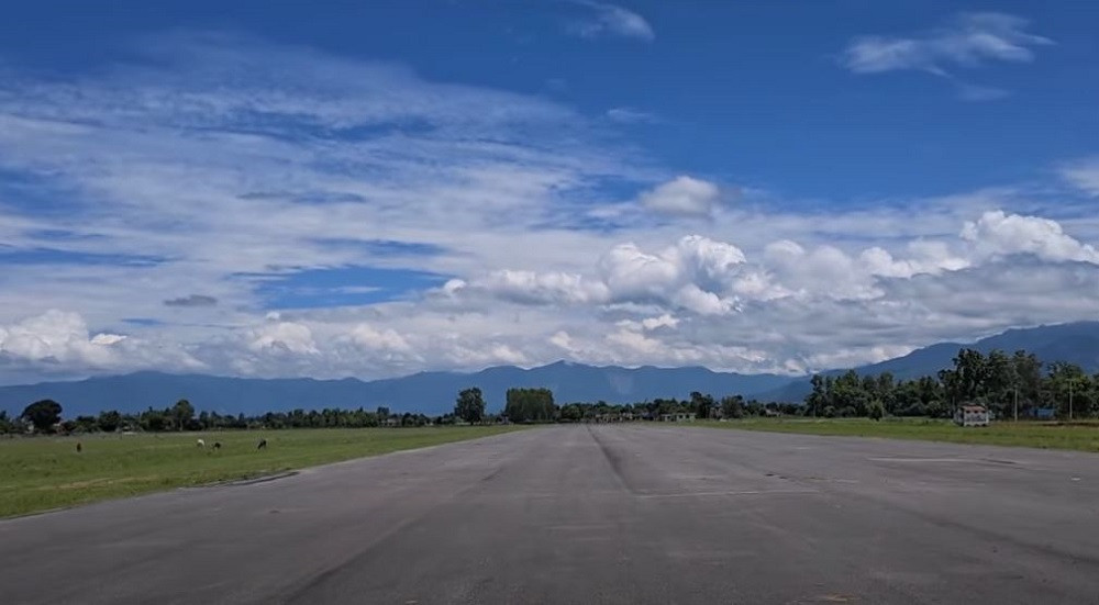 मझगाउँ विमानस्थल : उच्चपदस्थको भ्रमण निरन्तर, पुनर्निर्माणको गति भने सुस्त