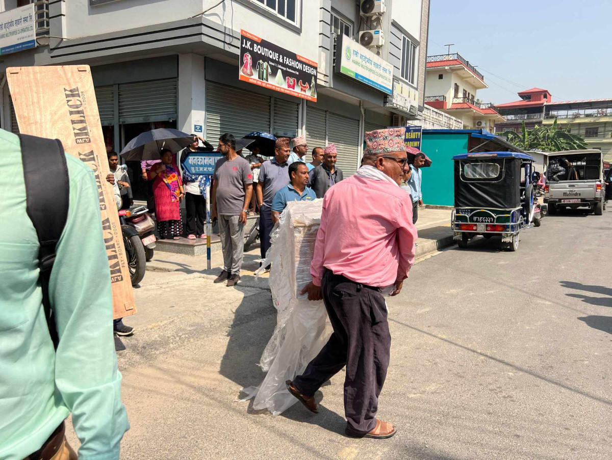 जम्मु कश्मीरको आतंकावादी घटनामा मृत्यु भएका न्यौपानको दाहसंस्कार गरिँदै  