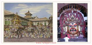 भक्तपुरमा परम्परागत इन्द्रजात्रा सुरु, आठ दिनसम्म उत्सव