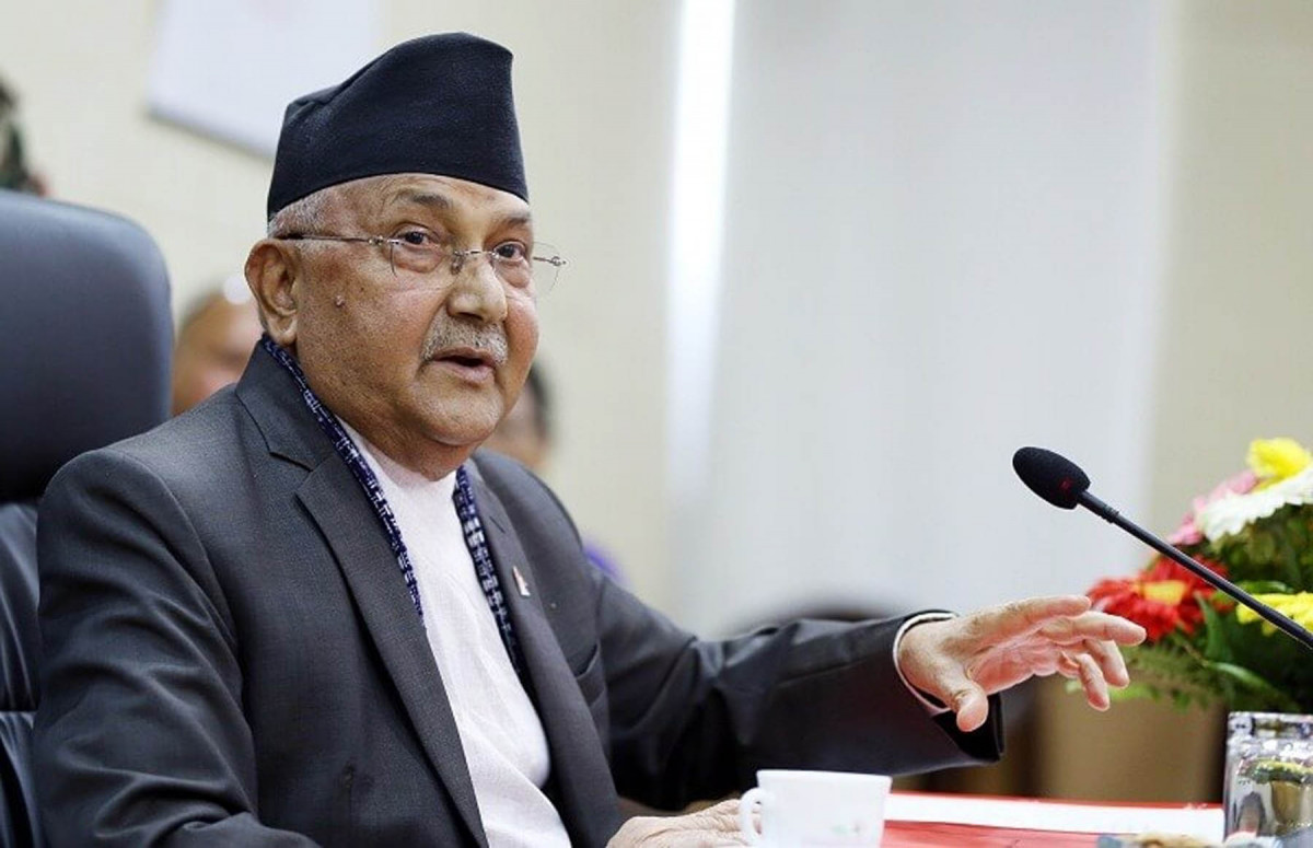 प्रधानमन्त्री ओलीद्वारा निर्वाचन केन्द्रित बजेटको संकेत