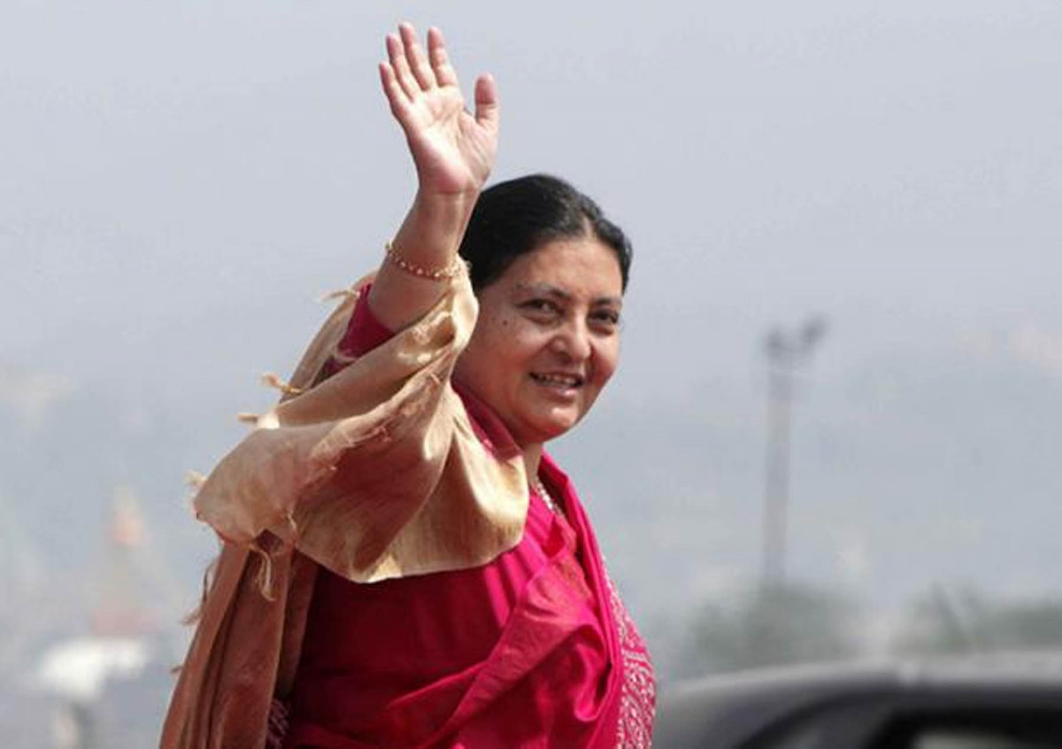 पूर्वराष्ट्रपति भण्डारी सिंहदरबारको अवलोकन गर्न जाँदै, प्रधानमन्त्रीसँग पनि भेटवार्ता गर्ने कार्यतालिका तय