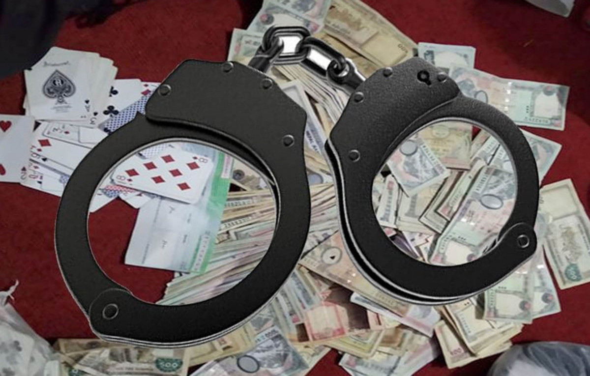 जुवातास खेलिरहेको अवस्थामा १ लाख ९१ हजार नगदसहित ४ जना पक्राउ