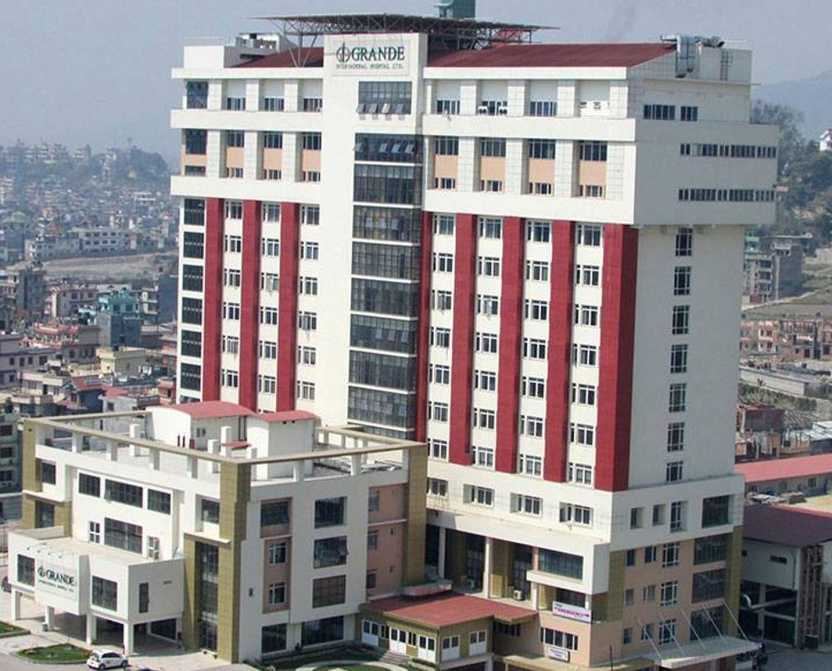 ग्राण्डी अस्पतालमा अक्सिजन अभाव, नयाँ बिरामी भर्ना नलिने