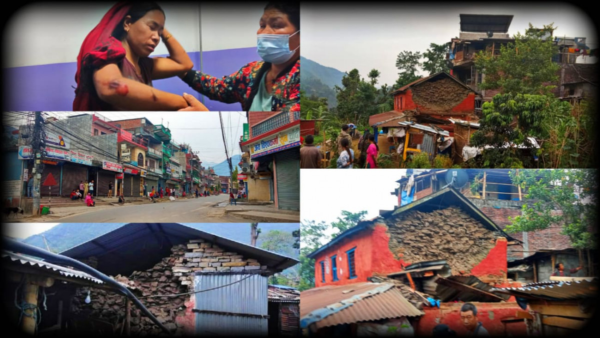 २४ घण्टामा लमजुङमा केन्द्रबिन्दु बनाएर ८६ पटक भूकम्पको धक्का, अझै आउने क्रम जारी