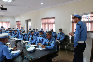 ५१ जना प्रहरी कर्मचारीहरूलाई ट्राफिक प्रशासन तालिम प्रदान
