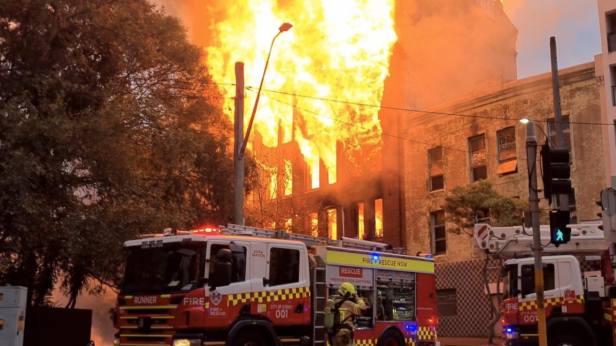 हिल्टन होटलमा आगजनी