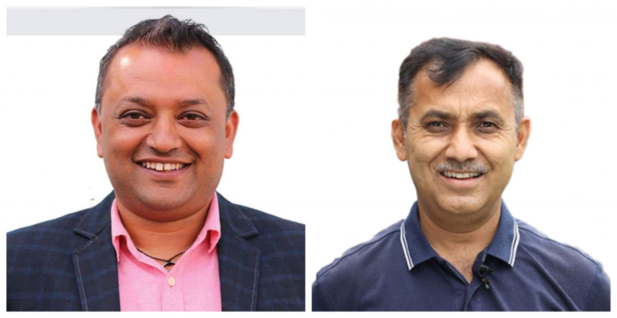 कांग्रेस विशेष महाधिवेशनमा महामन्त्रीद्वय थापा र शर्माले प्रतिवेदन प्रस्तुत गर्ने