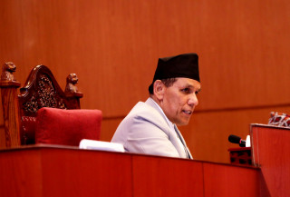 ७ मिनेट बसेर स्थगित भयो  राष्ट्रिय सभाको बैठक