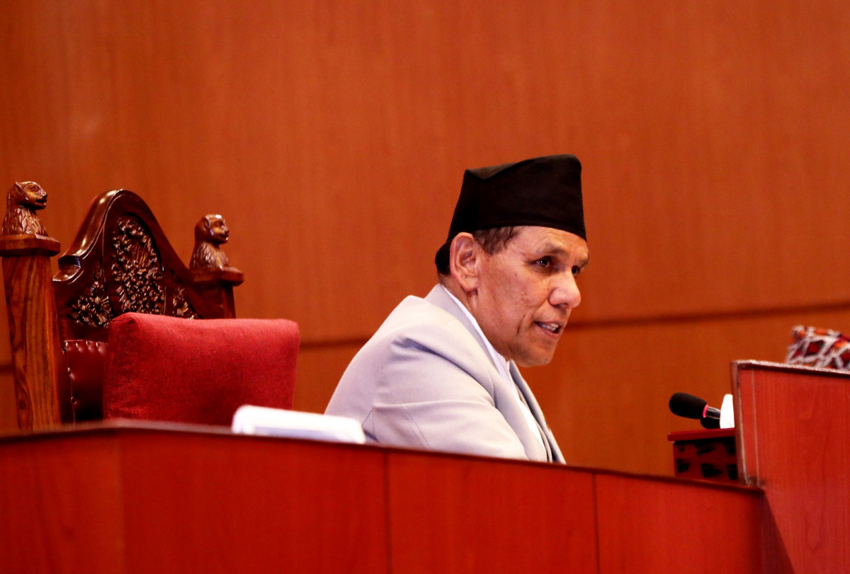 ७ मिनेट बसेर स्थगित भयो  राष्ट्रिय सभाको बैठक