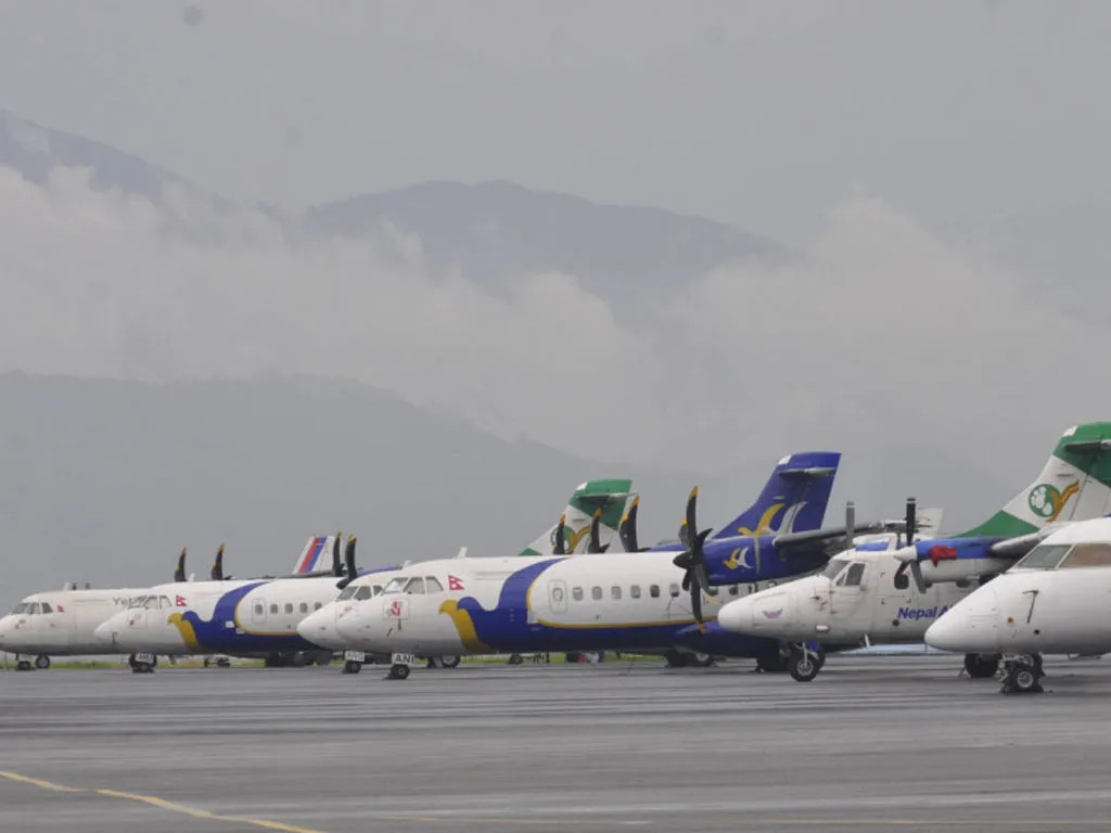 हवाई सेवा प्रभावित, अन्तर्राष्ट्रिय उडान ‘होल्ड’