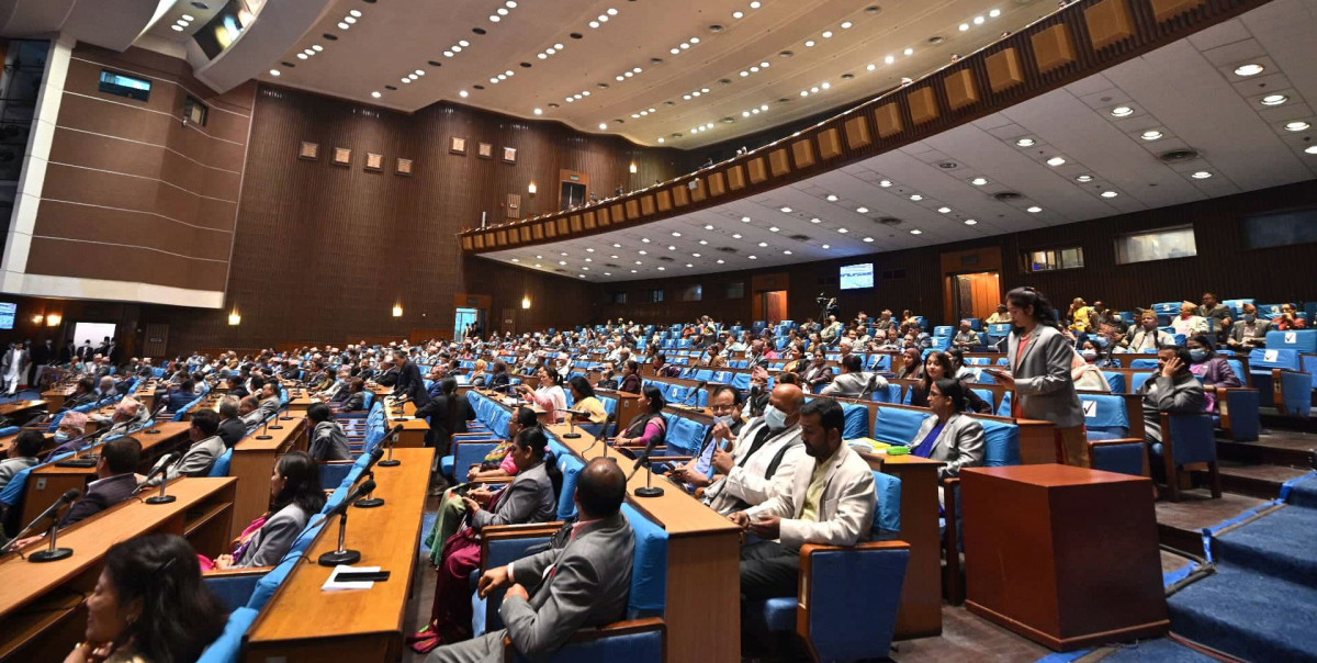 प्रतिनिधि सभाको पाँचौँ अधिवेशनको ६१ दिन : ११८ घण्टा २१ मिनेटमा के-के भयो (पूर्णपाठ)