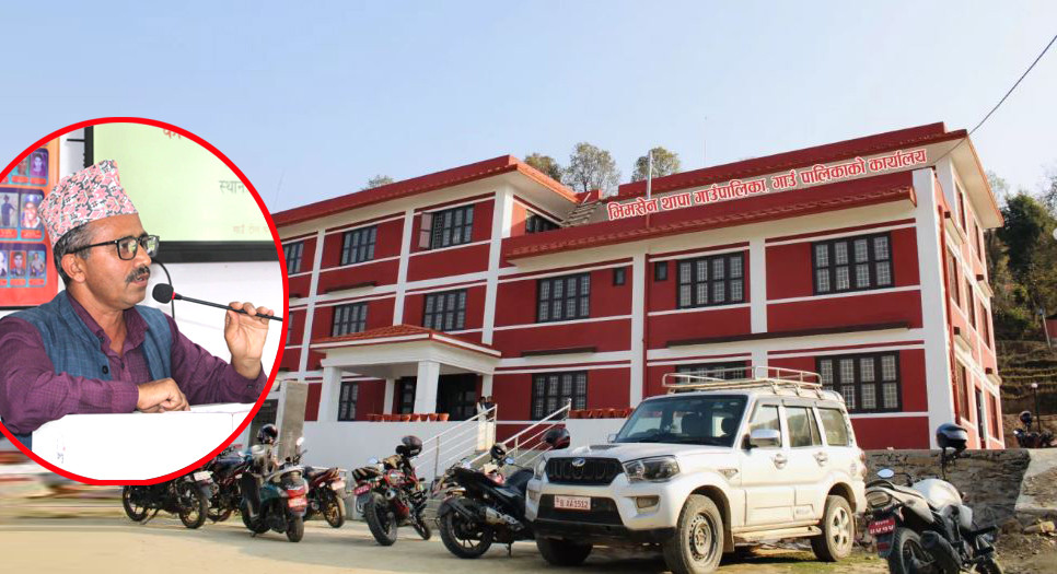 भिमसेनथापा गाउँपालिकाको चालु आ.ब. २०८१/०८२ मा वित्तिय प्रगती ८४.८५ प्रतिशत