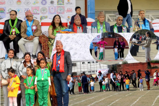 मन्टेश्वरी एशोसियसन नेपालद्वारा बाल बालिकाको बृहत खेलकुद कार्यक्रम सम्पन्न