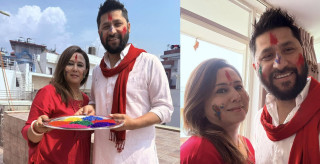 रास्वपा कार्यकर्ताको होली पार्टी कार्यालय बनस्थलीमा, रविले घरमै मनाए