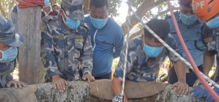 इनारभित्र भेटियो पुरुषको शव