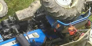 म्याग्दीमा ट्याक्टर पल्टिँदा २ युवकको मृत्यु, ४ घाइते