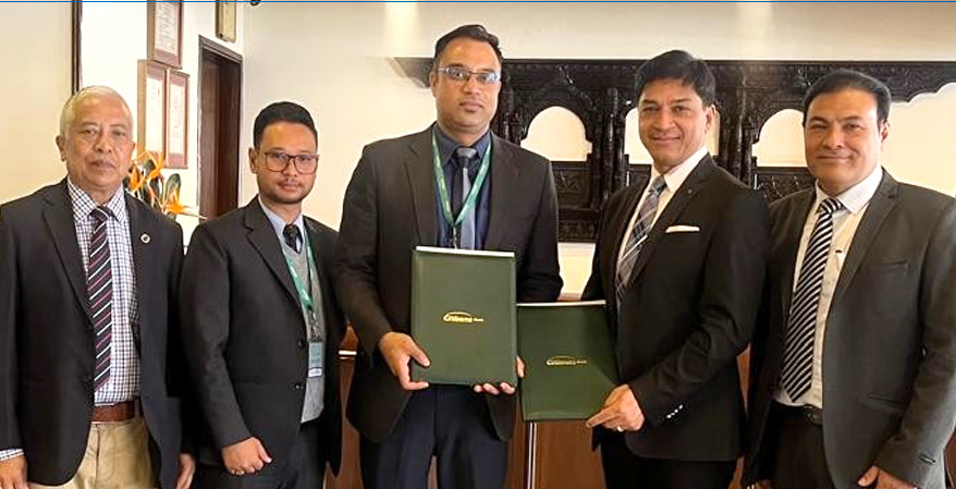 सिटिजन्स बैंक र द मल्ल होटलबीच सम्झौता