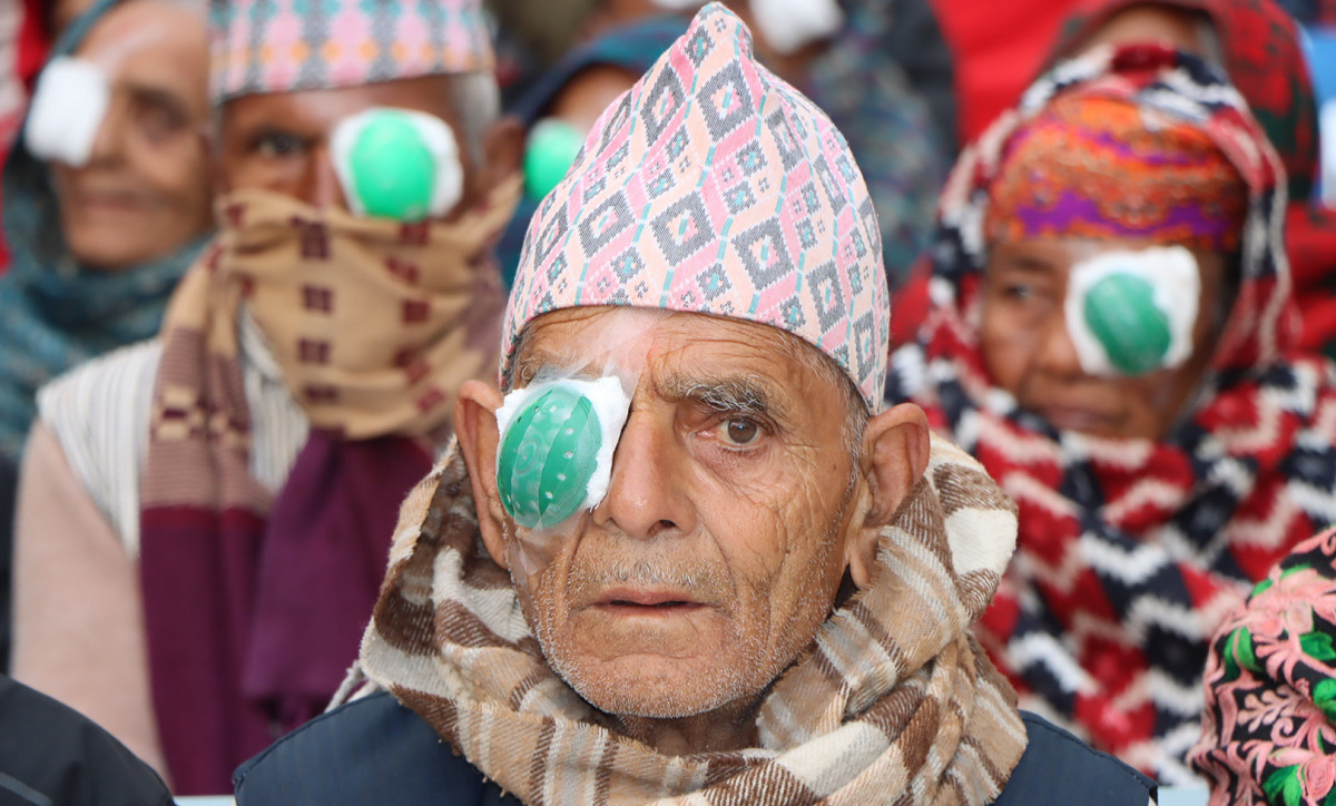 भारत, बङ्गलादेश र भुटानका आँखाका बिरामी उपचार गर्न नेपालमा