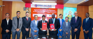 ग्लोबल आइएमई र आईएफसीबीच एड्भाइजरी सेवा उपलब्ध गराउने सम्बन्धी सम्झौता
