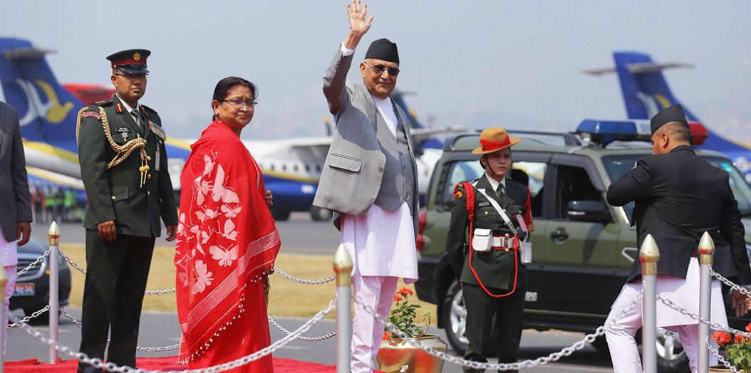 प्रधानमन्त्री ओली थाइल्यान्ड प्रस्थान