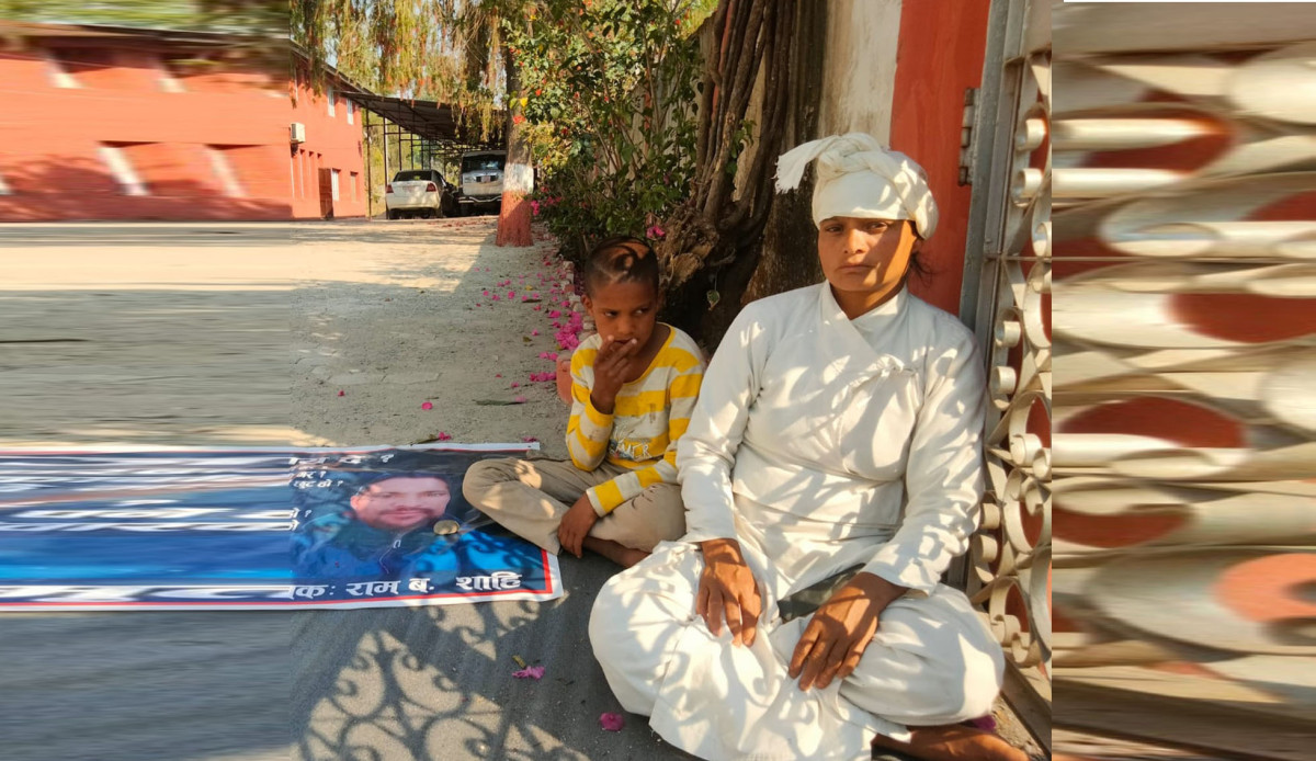 यी दिदीबहिनीले अदालतको गेटमा पेट्रोल छर्केर आगो लगाउन खोजेपछि...