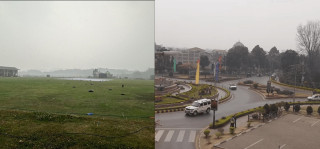 काठमाडौंलगायत देशका विभिन्न भागमा वर्षा,  वायु प्रदूषणबाट राहत मिल्ने आशा